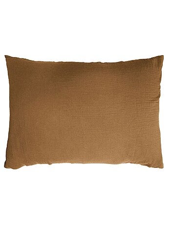 Taie d'oreiller en double Gaze de coton