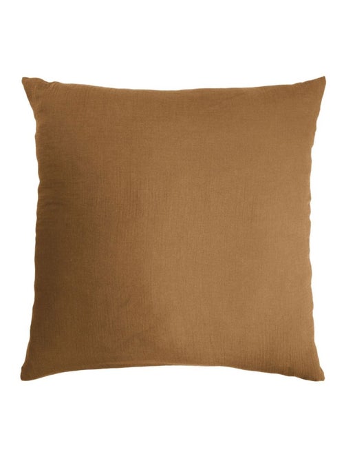 Taie d'oreiller en double Gaze de coton - Kiabi