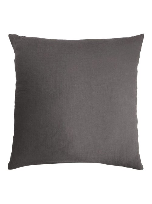 Taie d'oreiller en double Gaze de coton - Kiabi