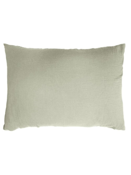 Taie d'oreiller en double Gaze de coton - Kiabi