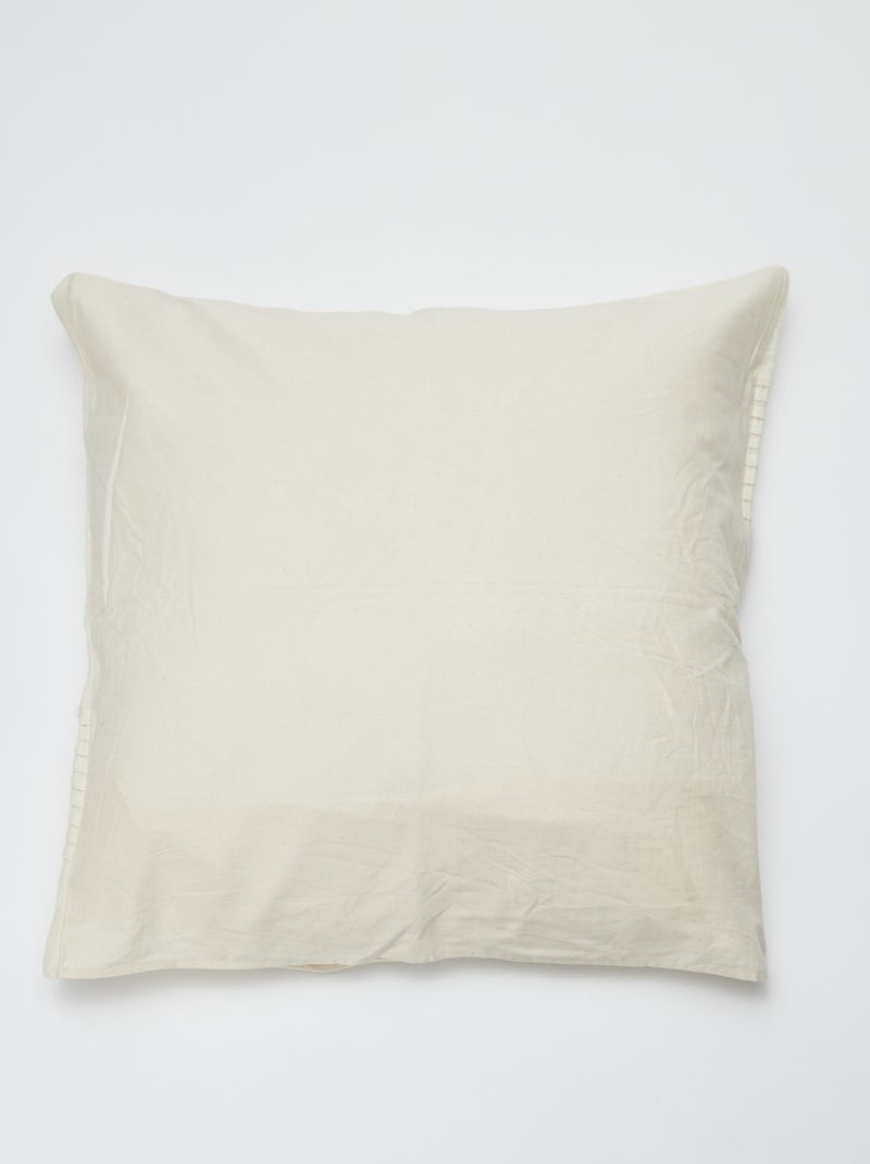 Taie d'oreiller en gaze de coton - Kiabi Home Beige - Kiabi