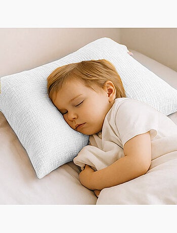Taie d'Oreiller en Gaze de Coton Bio Honey