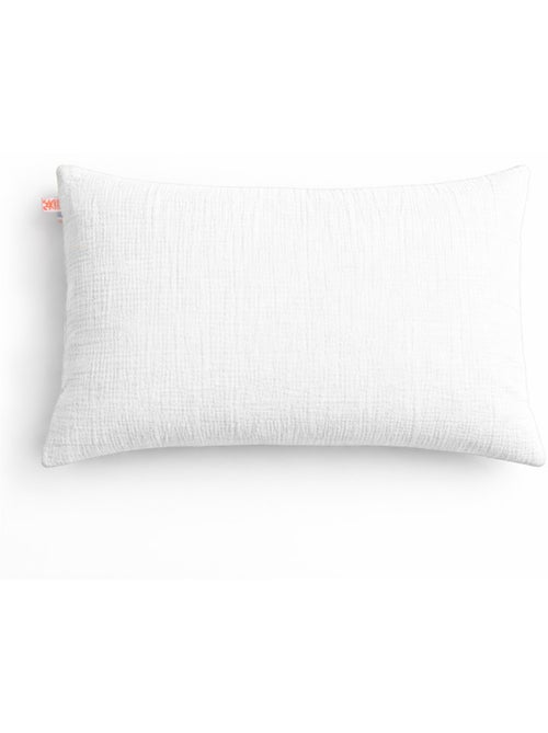 Taie d'Oreiller en Gaze de Coton Bio Blanc - Kiabi Taie d'Oreiller en Gaze de Coton Bio Blanc - Kiabi