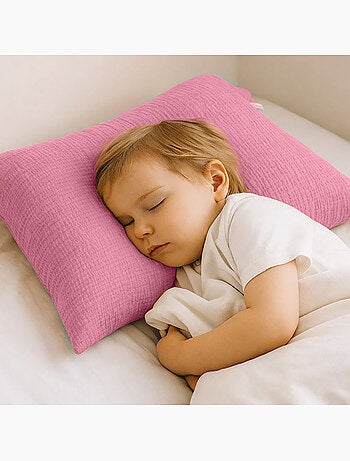 Taie d'Oreiller en Gaze de Coton Bio Honey