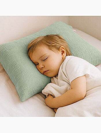 Taie d'Oreiller en Gaze de Coton Bio Honey