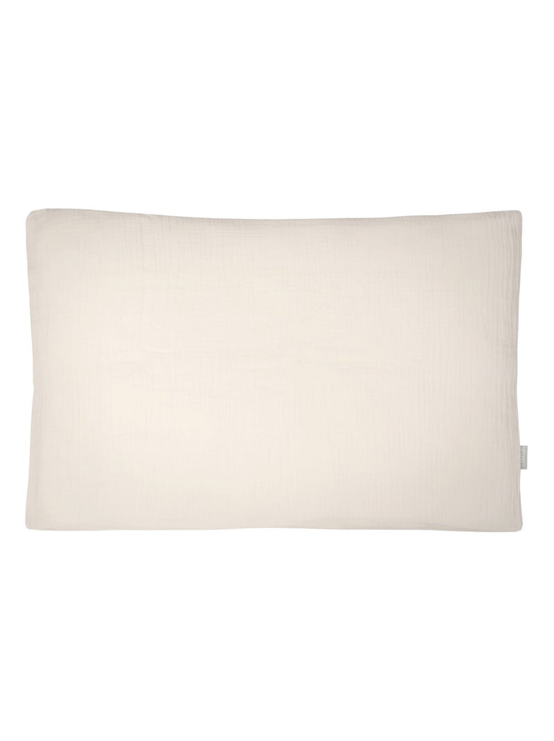 Taie d'oreiller en gaze de coton, Jeanne SEVIRA KIDS Beige - Kiabi