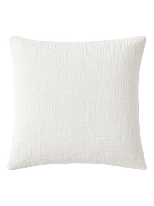 Taie d'oreiller en gaze de coton lave Douce - Kiabi