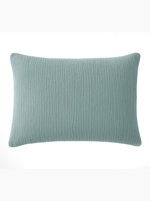 Taie d'oreiller en gaze de coton lave Douce - Kiabi
