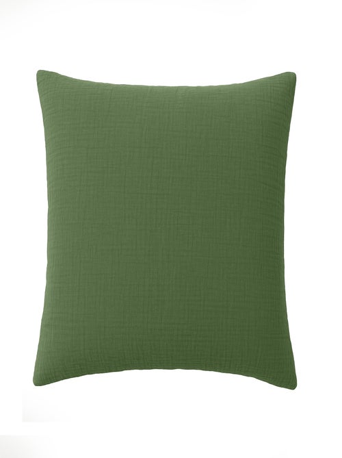 Taie d'oreiller en gaze de coton lave Douce - Kiabi