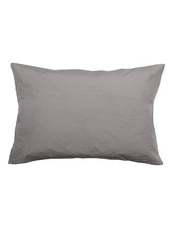 Taie d'oreiller en percale de coton 80 fils