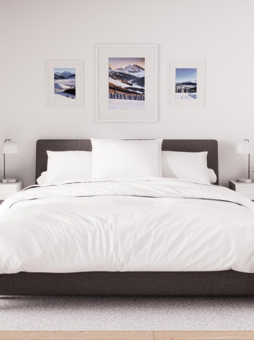 Taie d'oreiller en polycoton PERCALE, par Soleil d'ocre - Kiabi