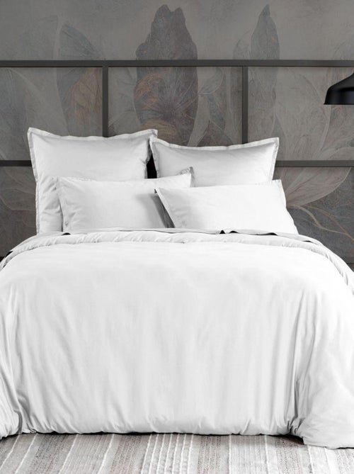 Taie d'oreiller en Satin de Coton - Kiabi