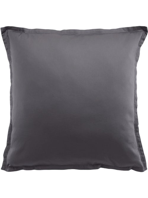 Taie d'oreiller en satin de coton - Kiabi