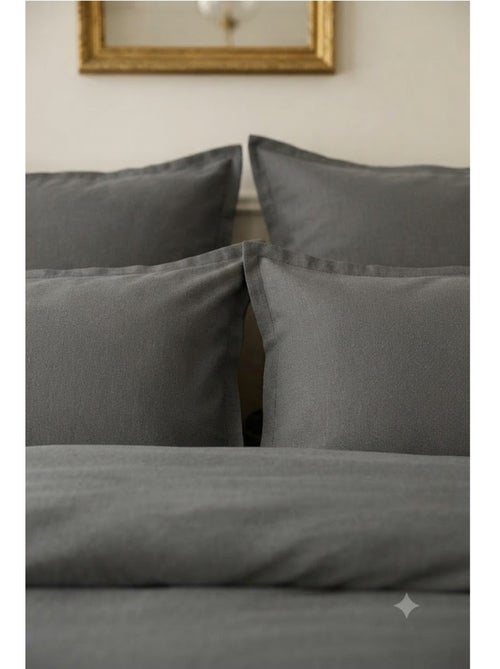 Taie d'oreiller en satin de coton - Kiabi