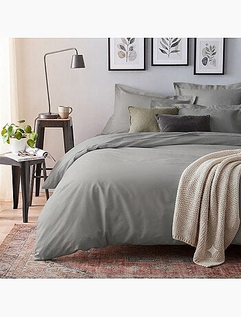 Taie d'oreiller en satin de coton