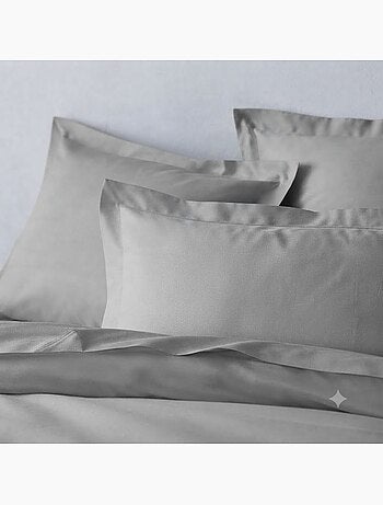 Taie d'oreiller en satin de coton