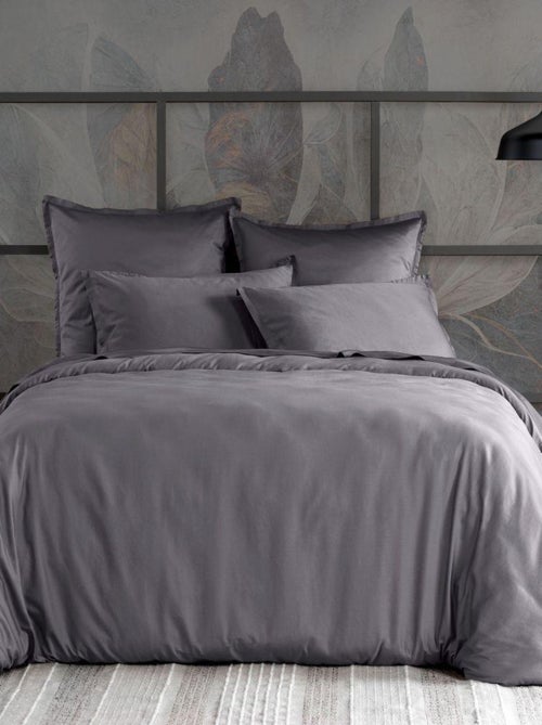 Taie d'oreiller en Satin de Coton - Kiabi