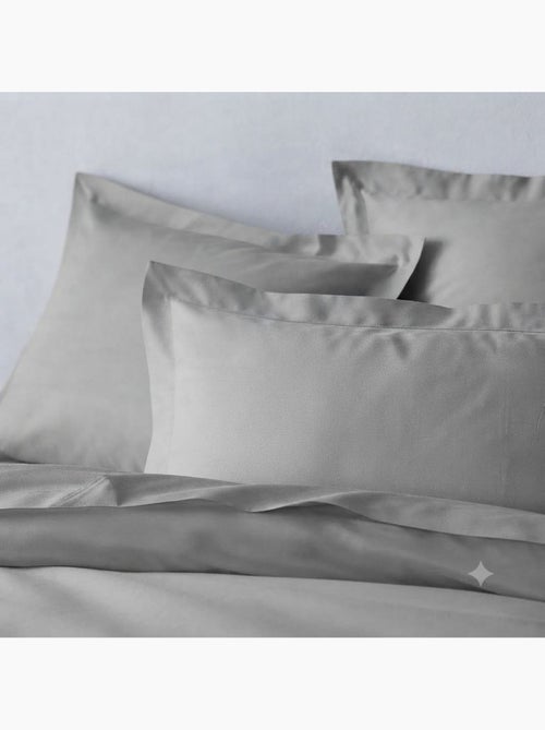 Taie d'oreiller en satin de coton - Kiabi