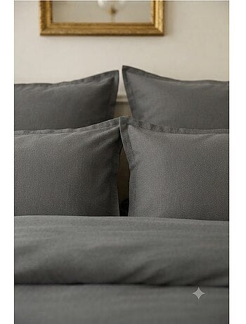 Taie d'oreiller en satin de coton