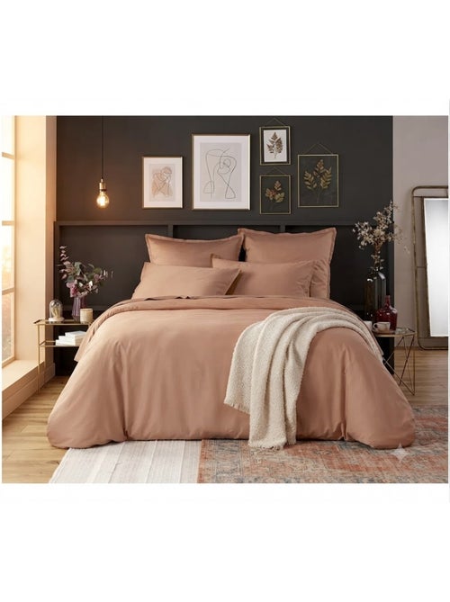 Taie d'oreiller en satin de coton - Kiabi