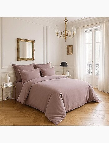Taie d'oreiller en satin de coton