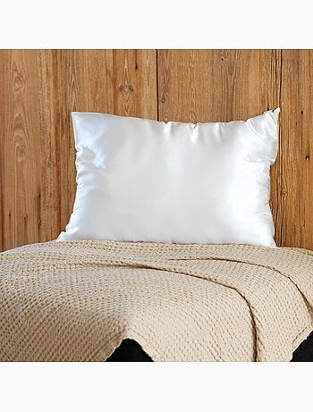 Taie d’oreiller en soie anti frisotti et anti-âge