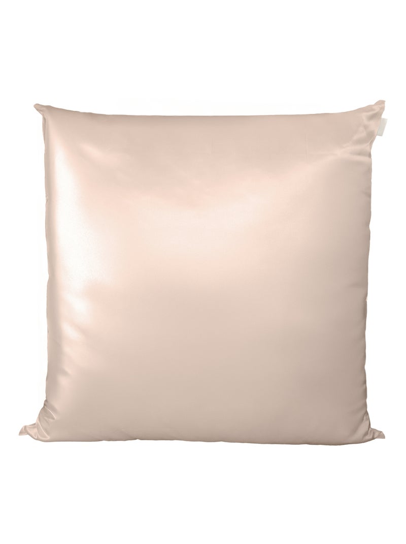 Taie d’oreiller en soie naturelle 100 % mûrier Beige - Kiabi