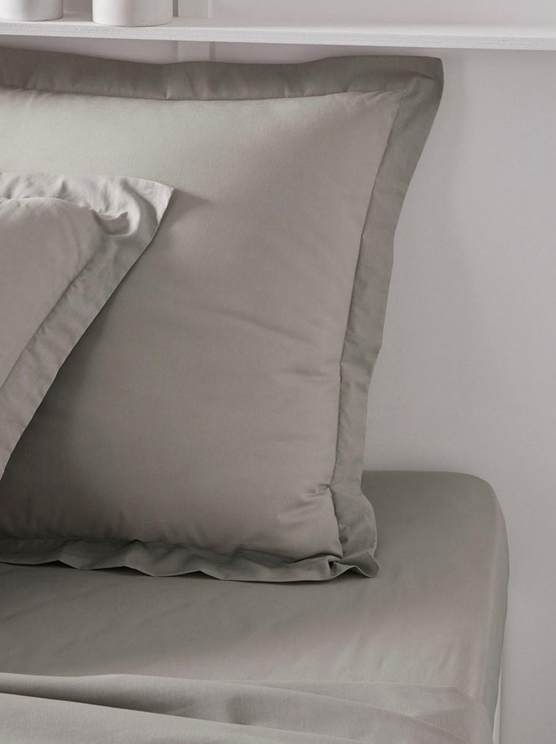 Taie d'oreiller ESSENTIAL Beige - Kiabi