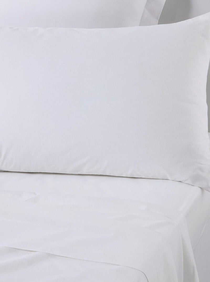 Taie d'oreiller ESSENTIAL Blanc - Kiabi