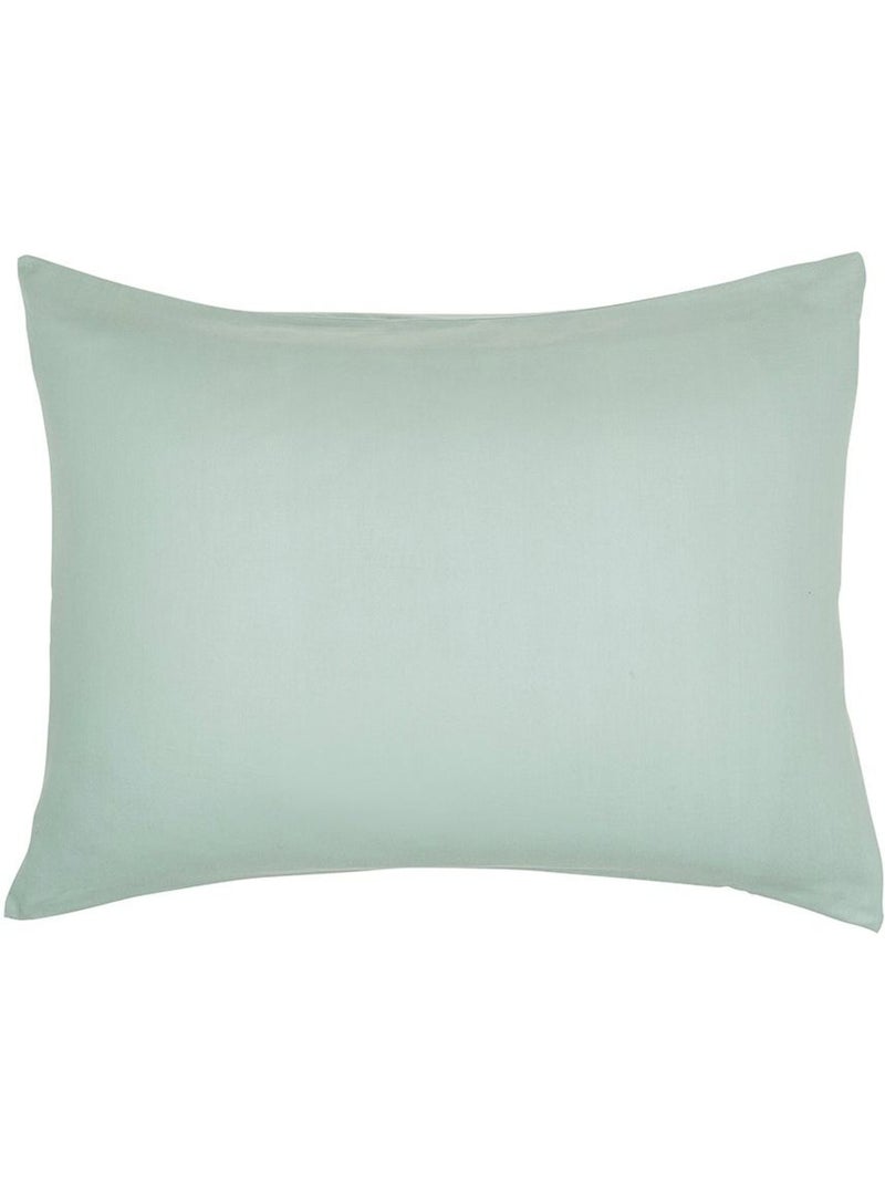 Taie d'oreiller ESSENTIAL Bleu céladon - Kiabi