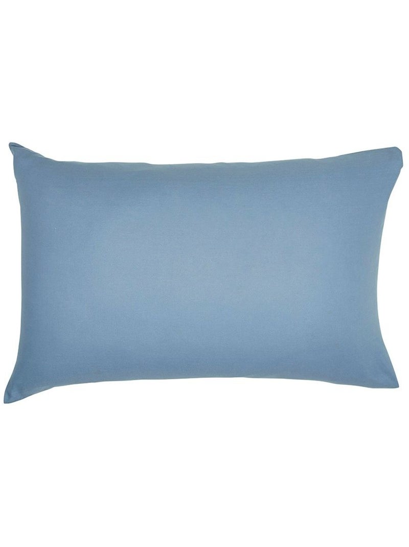 Taie d'oreiller ESSENTIAL Bleu gris - Kiabi