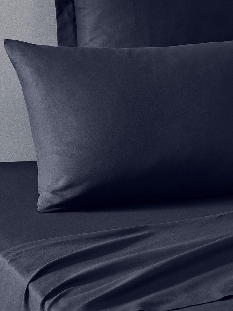 Taie d'oreiller ESSENTIAL Bleu marine - Kiabi