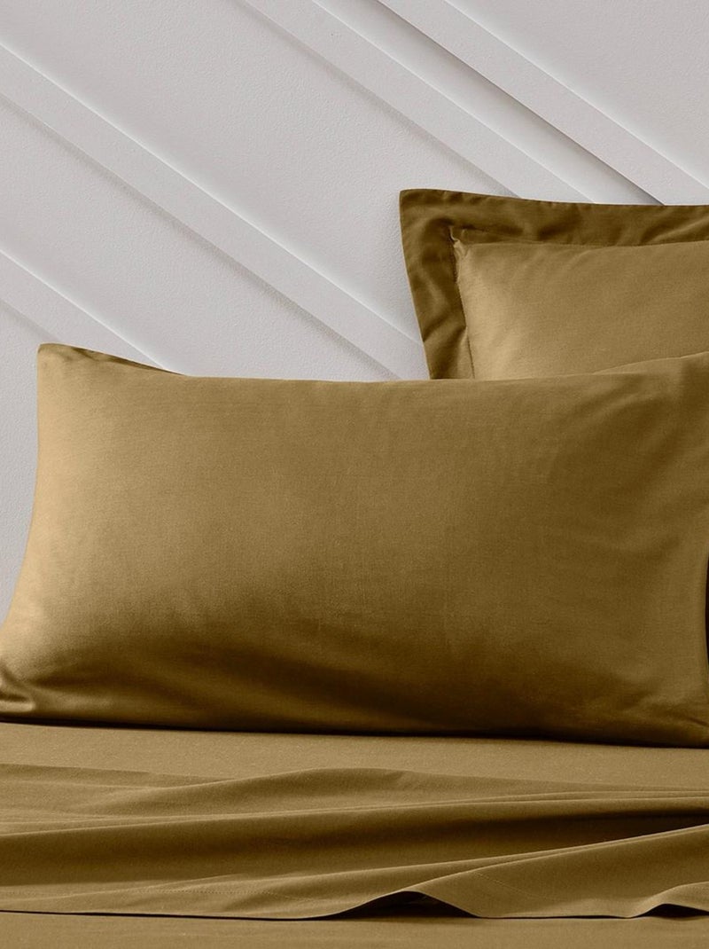 Taie d'oreiller ESSENTIAL Bronze - Kiabi