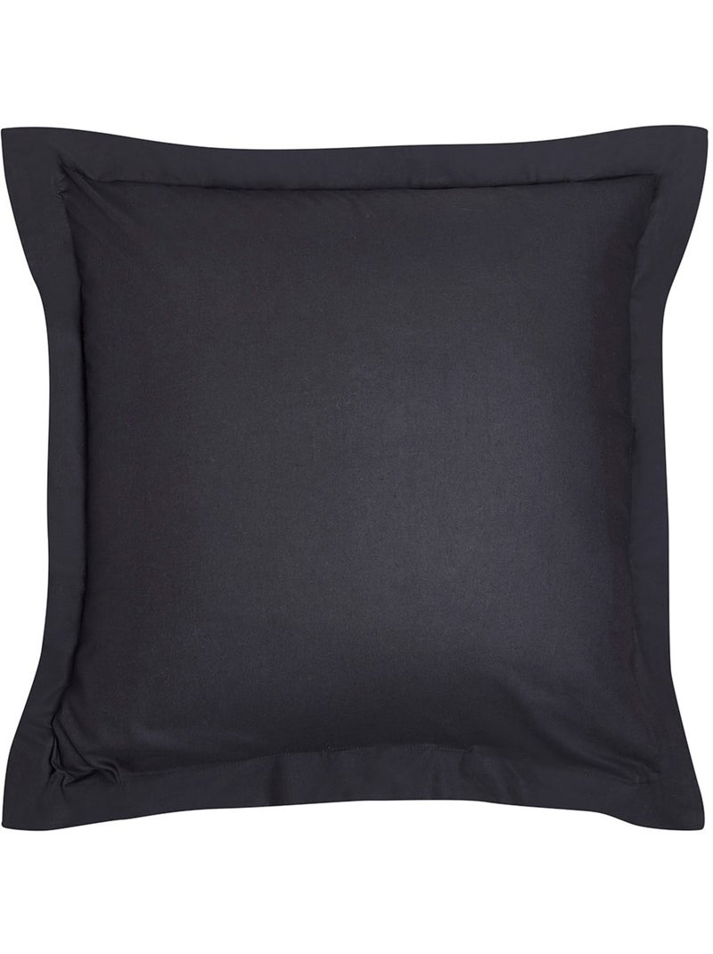 Taie d'oreiller ESSENTIAL gris anthracite - Kiabi