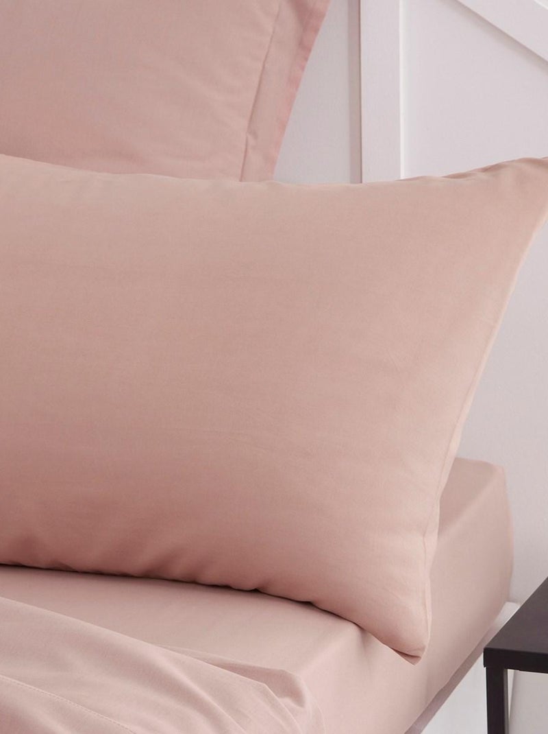 Taie d'oreiller ESSENTIAL Rose - Kiabi