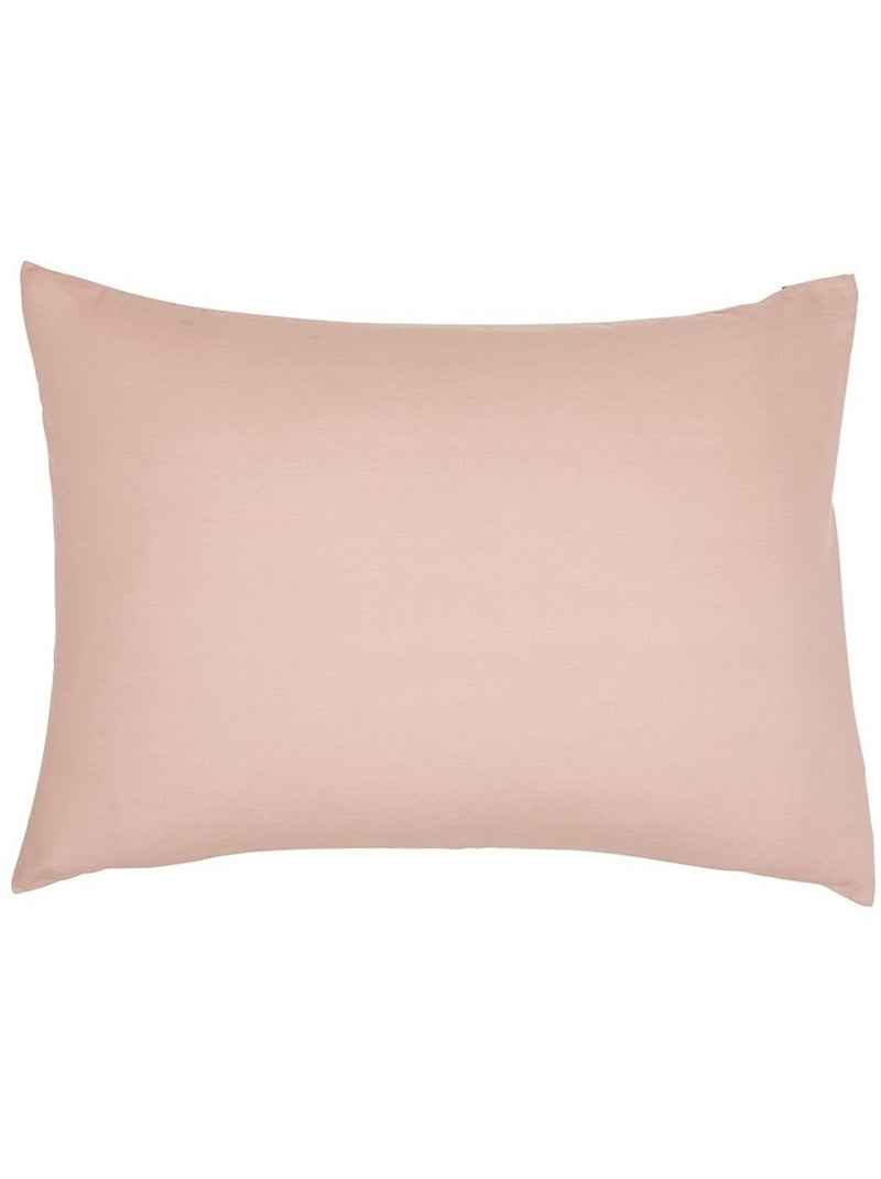 Taie d'oreiller ESSENTIAL Rose - Kiabi