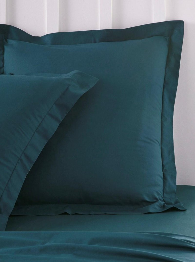 Taie d'oreiller ESSENTIAL Vert foncé - Kiabi