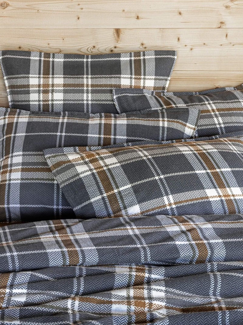 Taie d'oreiller FELIX Bleu marine - Kiabi