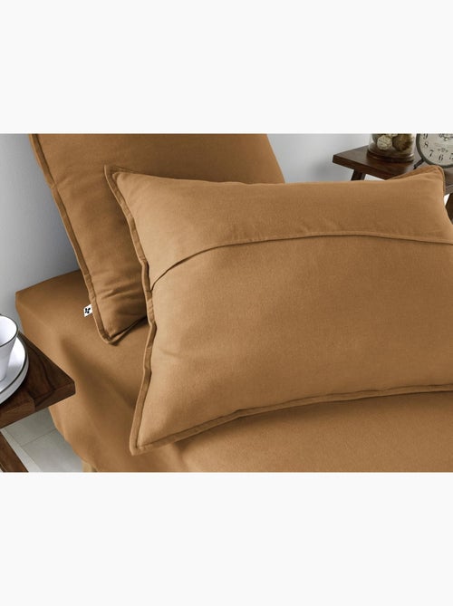 Taie d'oreiller flanelle de coton Candice - Kiabi