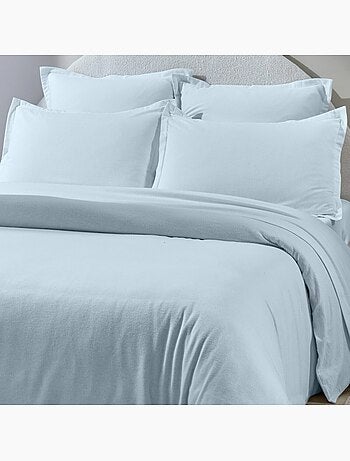 Taie d'oreiller flanelle de coton orea