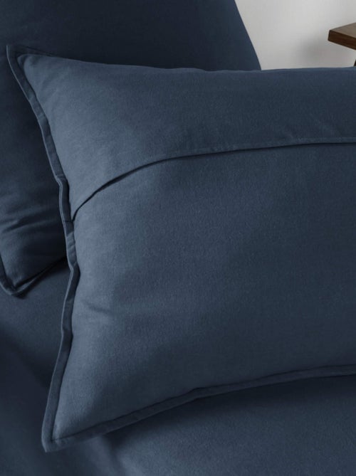 Taie d'oreiller flanelle (lot de 2) - Kiabi