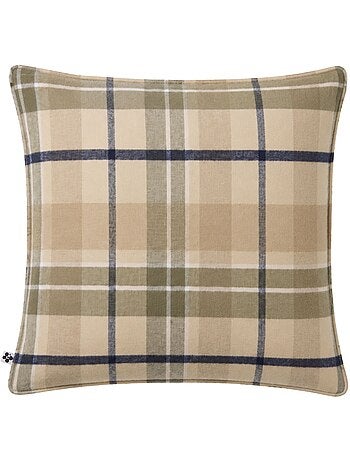 Taie d'oreiller flanelle tartan