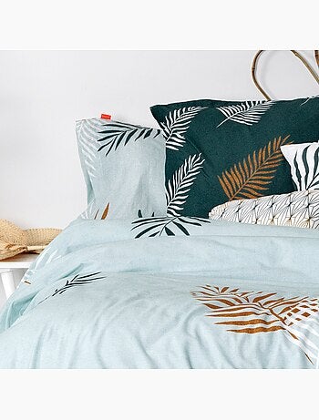 Taie d'oreiller Foliage mint "Happyfriday