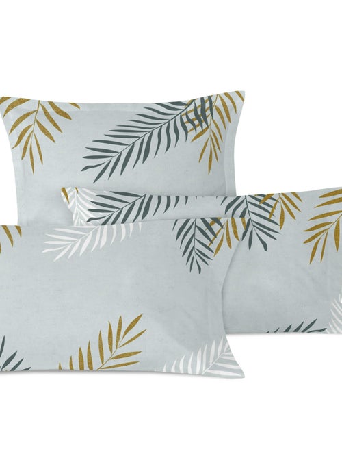 Taie d'oreiller Foliage mint "Happyfriday" - Kiabi