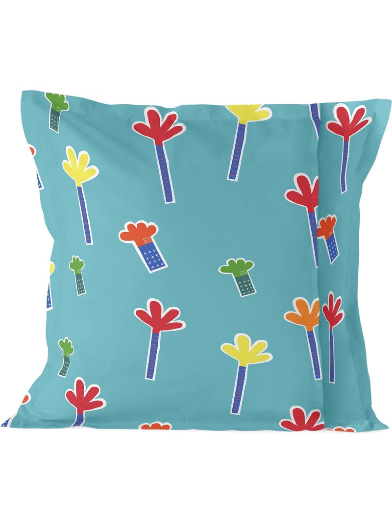 Taie d'oreiller Funnysaurus "Happyfriday" Multicolore - Kiabi
