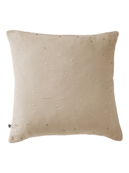 Taie d'oreiller Gaze Coton Gaia Chics - Kiabi