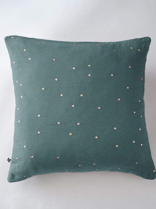 Taie d'oreiller Gaze Coton Gaia Chics - Kiabi
