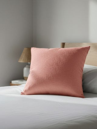 Taie d'oreiller gaze de coton 50 x 70 ou 63 x 63 cm - Kiabi Home