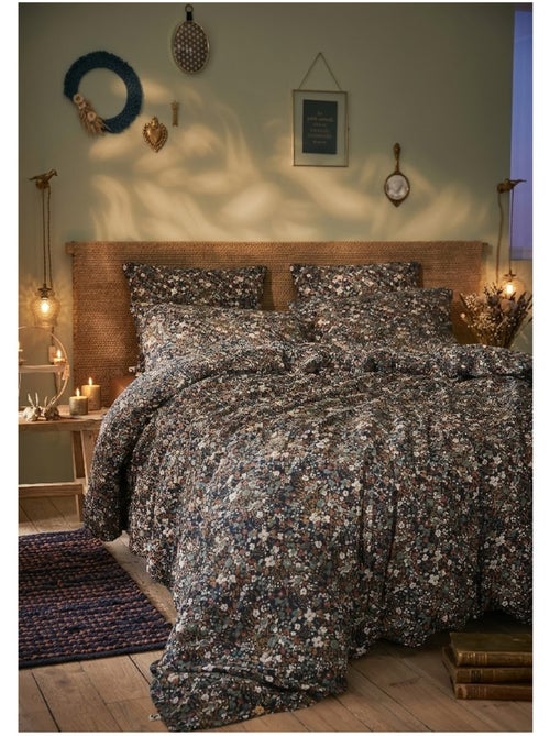 Taie d'oreiller gaze de coton Capucine - Kiabi