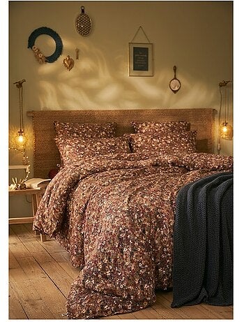 Taie d'oreiller gaze de coton Capucine